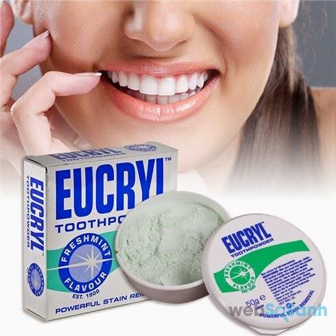 Bột làm trắng răng Eucryl