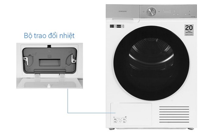 máy sấy heat pump Samsung