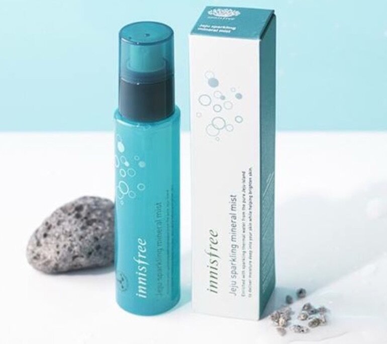 Nước xịt khoáng Innisfree Jeju Sparkling Mineral Mist