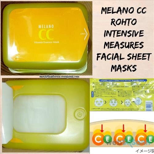 mặt nạ vitamin C Melano CC Mask review