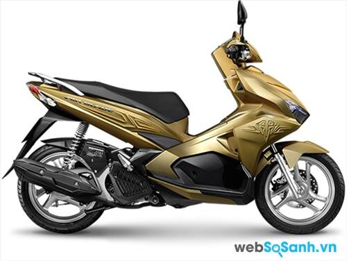 Honda Air Blade 2015 tiết kiệm xăng hơn 4% so với phiên bản 2014