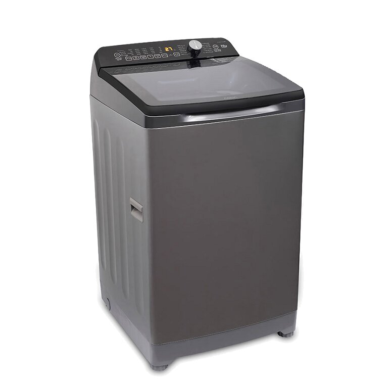 Máy giặt Aqua 10kg AQW-FR100ET có hai gam màu là trắng thanh lịch và đen sang trọng