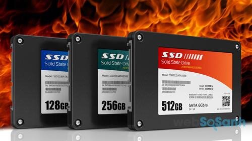Nhiệt độ cao khiến ổ cứng SSD nhanh bị hư hỏng