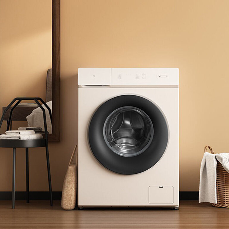 Máy giặt sấy thông minh Xiaomi giặt 8kg và sấy 5kg màu trắng đẹp mắt