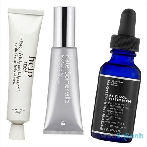 Retinol là một trong những thành phần mỹ phẩm được 