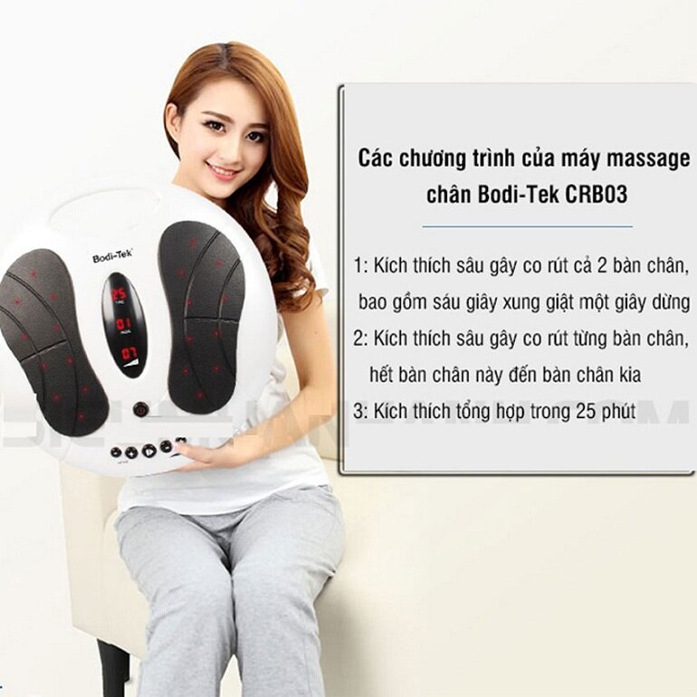 Máy massage chân Bodi-Tek CRB03