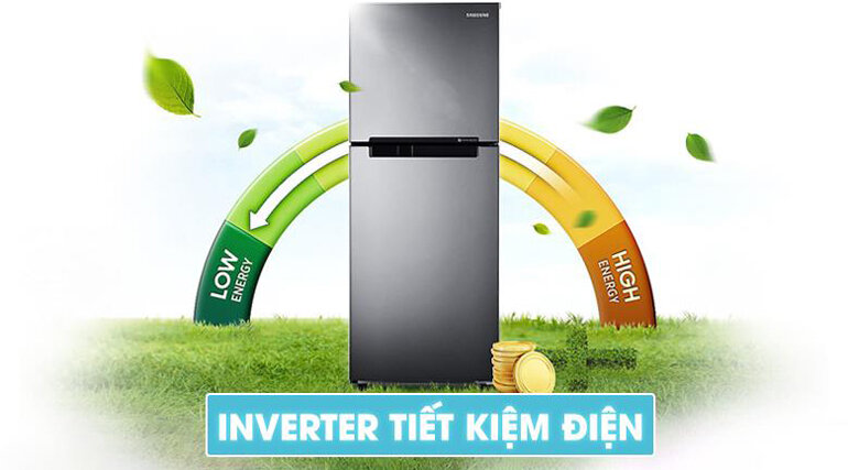 Tủ lạnh Samsung 208 lít RT19M300BGS/SV sử dụng công nghệ inverter