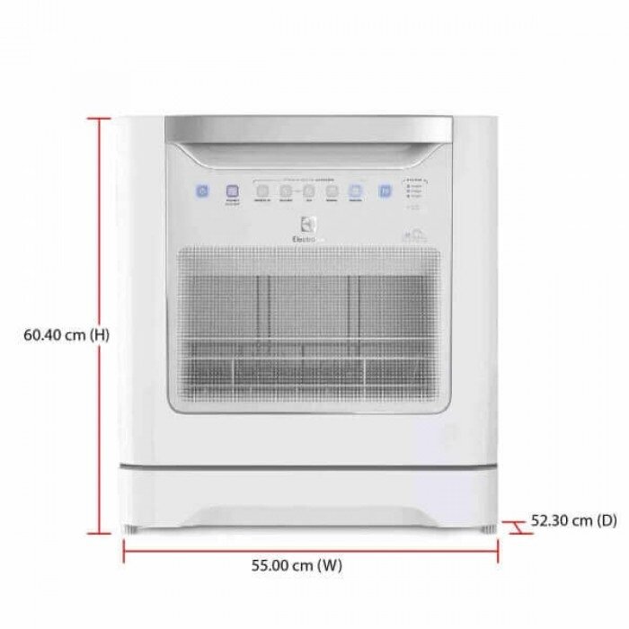 Tiết kiệm không gian với máy rửa chén mini Electrolux ESF6010BW