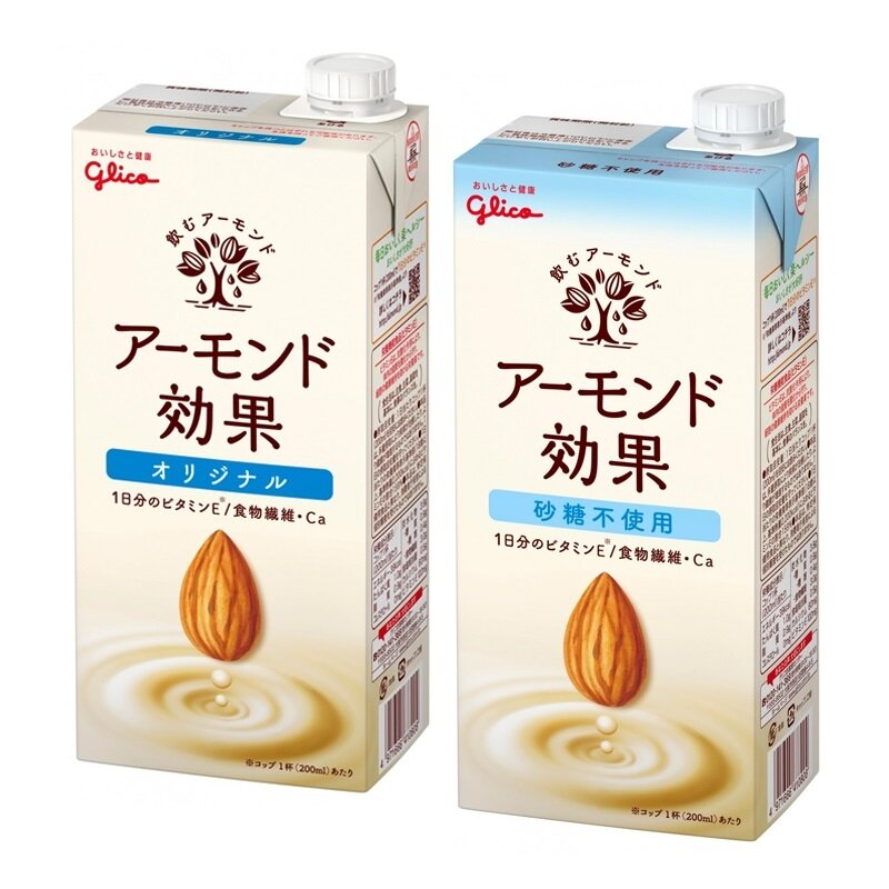 sữa hạt hạnh nhân của Nhật Glico