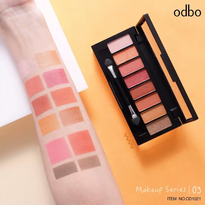 Bảng mắt Odbo Makeup series 2 tầng