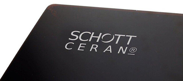 Mặt kính sang trọng và chất lượng từ Schott Ceran