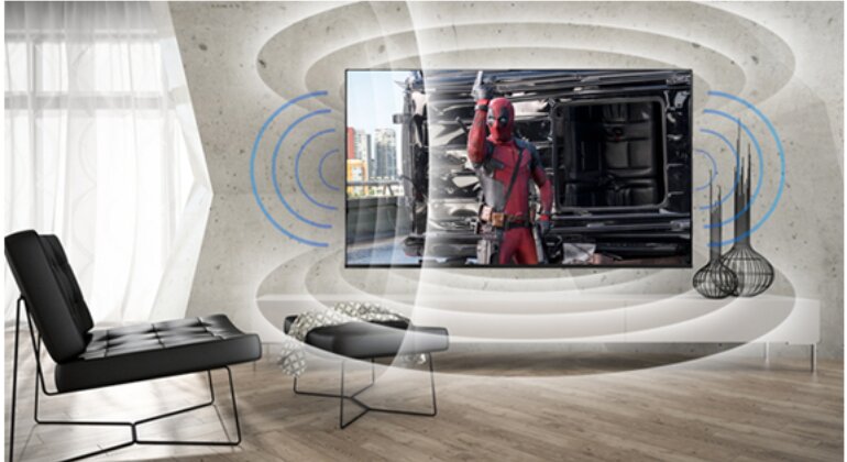 Công nghệ tái tạo âm thanh vòm trên Smart Tivi 4K 55 inch LG 55UM7100PTA ThinQ AI