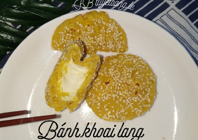 Bánh khoai lang nhân phô mai