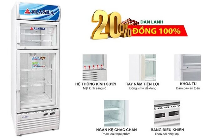 TOP 3 tủ đông đứng có ngăn mát vừa to, vừa đẹp cực đáng sắm