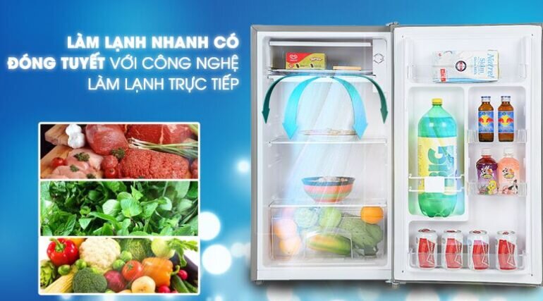 1 tháng dùng tủ lạnh Beko 90l loại mini tốn bao nhiêu tiền điện?