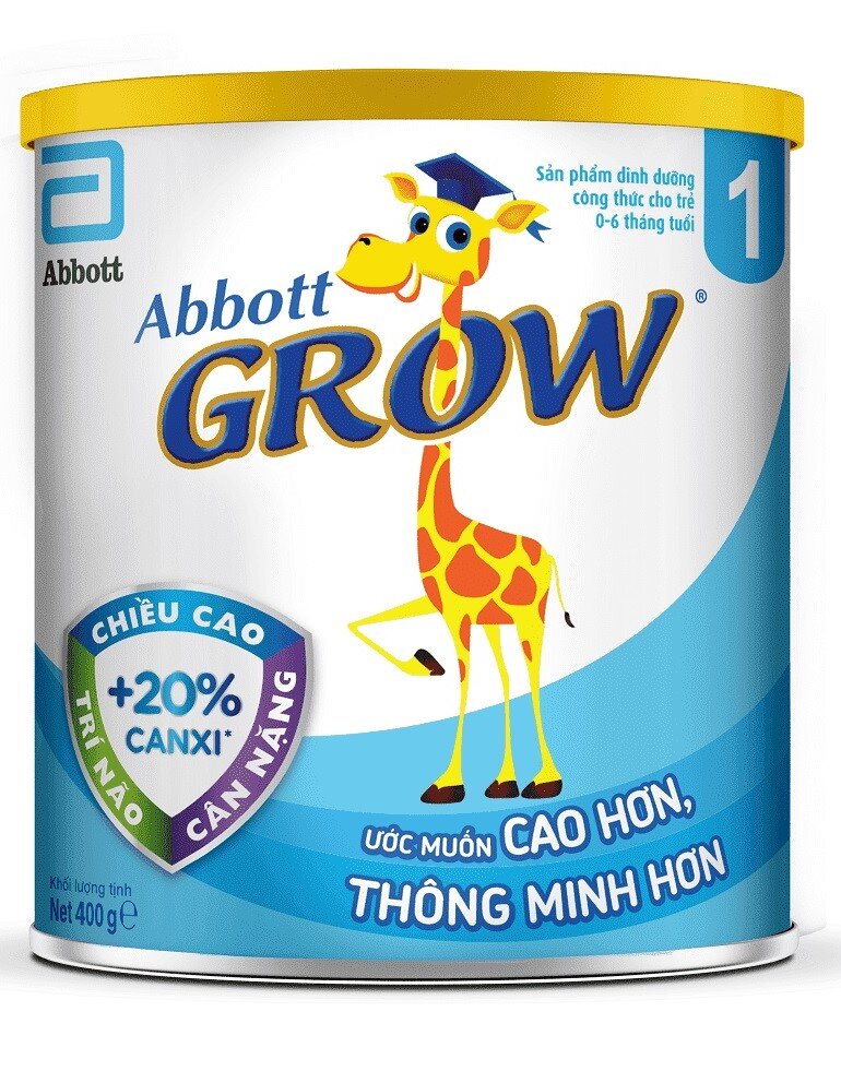 Sữa trẻ sơ sinh Abbott Grow được nhiều bà mẹ bỉm sữa tin tưởng và sử dụng cho con yêu của mình.
