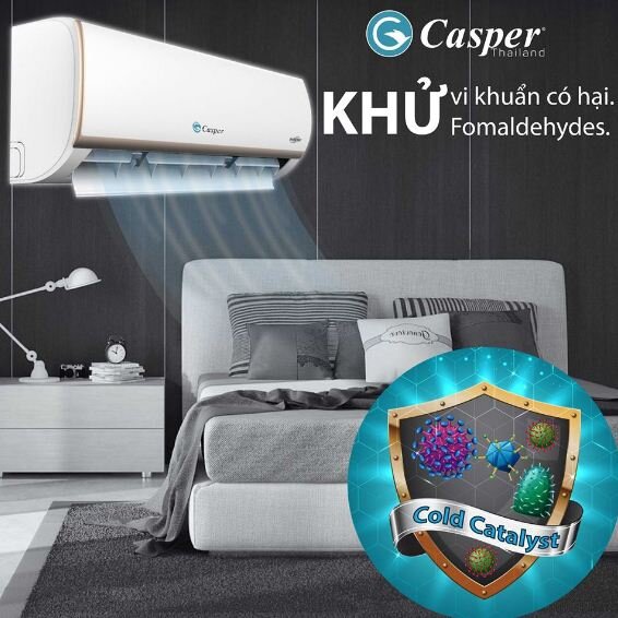 Màng lọc Cold Catalyst - tính năng mới của dòng điều hòa Casper Turismo Series có chức năng gì ?