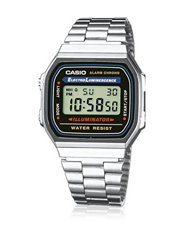 Casio Men's Vintage A168WA-1 Electro Luminescence Watch