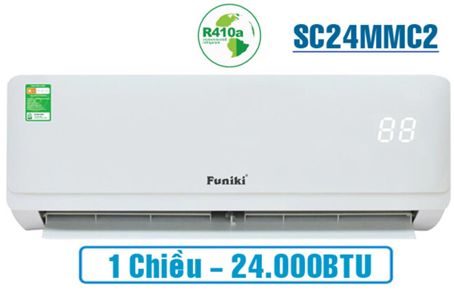 Điều hòa Funiki treo tường 1 chiều 24000BTU SC-24MMC2