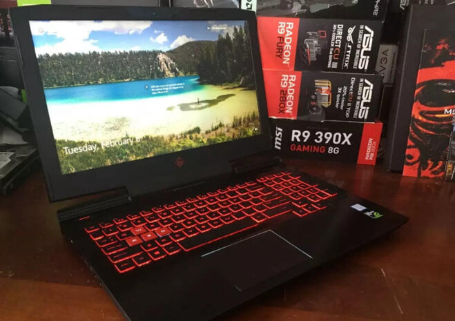 Dòng laptop HP gaming Omen 15 dành cho các game tầm trung