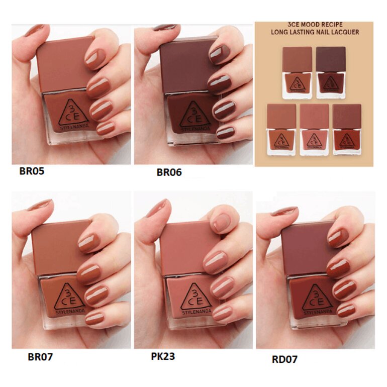 Sơn móng tay Hàn Quốc 3CE Nail Lacquer