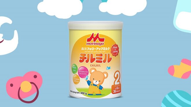 Sữa Morinaga số 2 được lựa chọn để giúp bé tăng cường miễn dịch