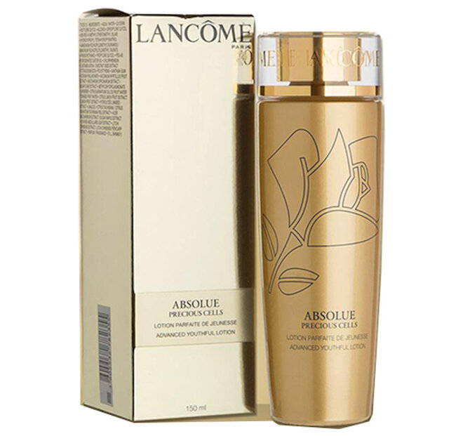 Nước hoa hồng Lancome Absolue cho da lão hóa (màu vàng)