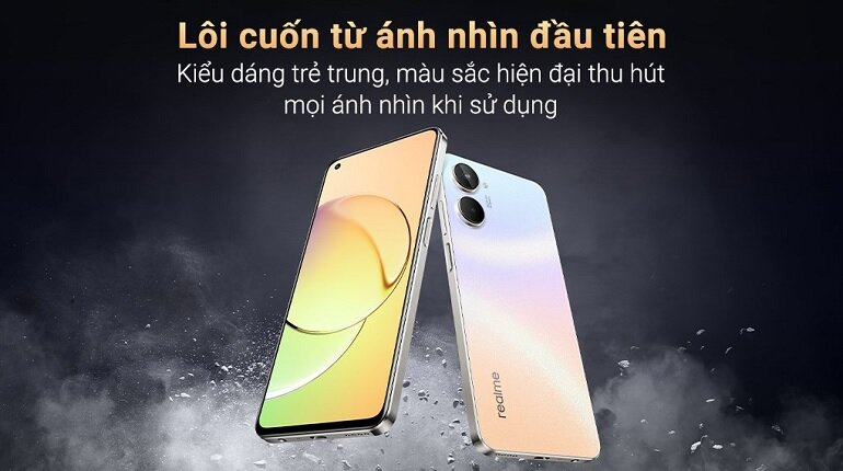 điện thoại realme 10 4g thiết kế