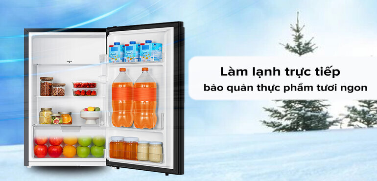 Tủ lạnh Electrolux 94 lít EUM0930AD được trang bị công nghệ làm lạnh vượt trội