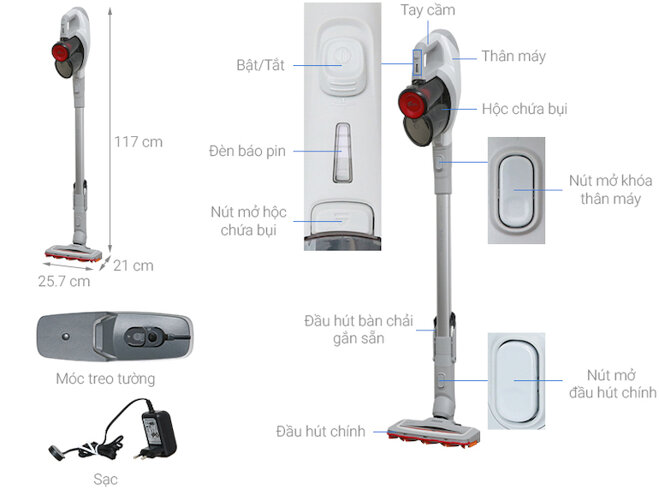 Máy hút bụi Philips FC6723/01