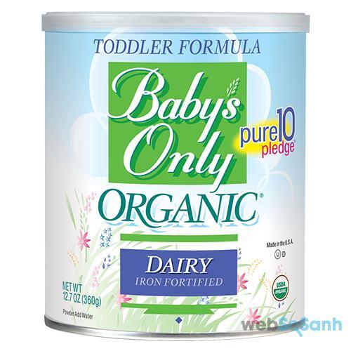 sữa công thức Baby's Only 