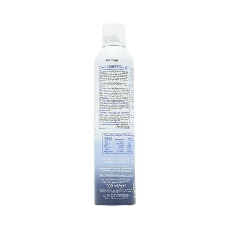 Phân biệt thật giả Xịt khoáng Vichy 300ml