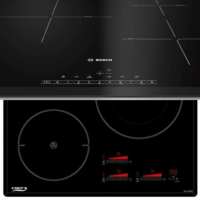 8 đặc điểm nổi bật của bếp từ Bosch PIJ651FC1E và Chefs EH-IH555