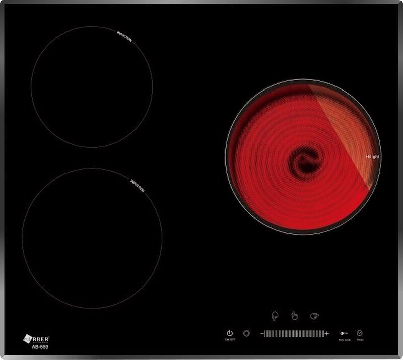 Bếp từ âm 3 vùng nấu Arber AB-559