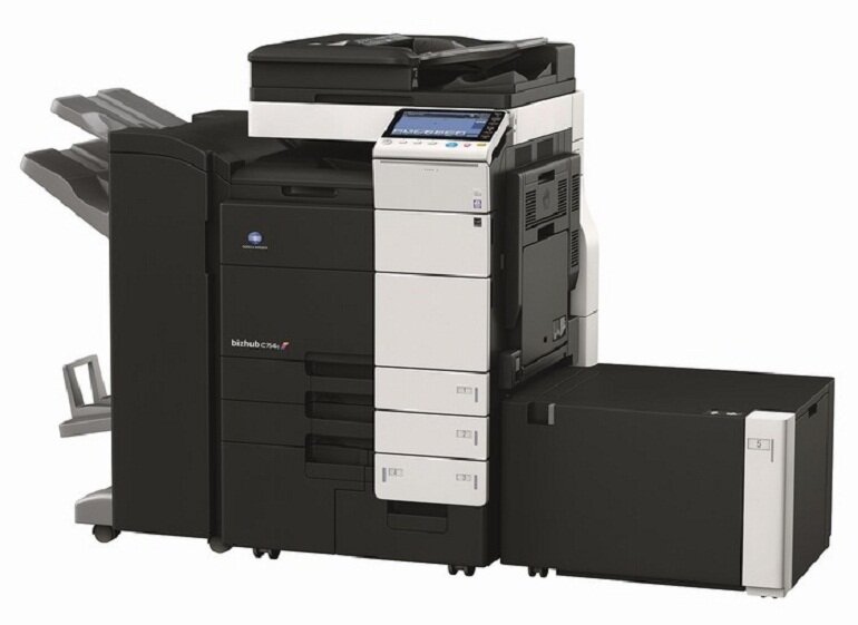 Máy photocopy văn phòng Konica Minolta Bizhub C754e – Giá tham khảo: 45.000.000 VND 