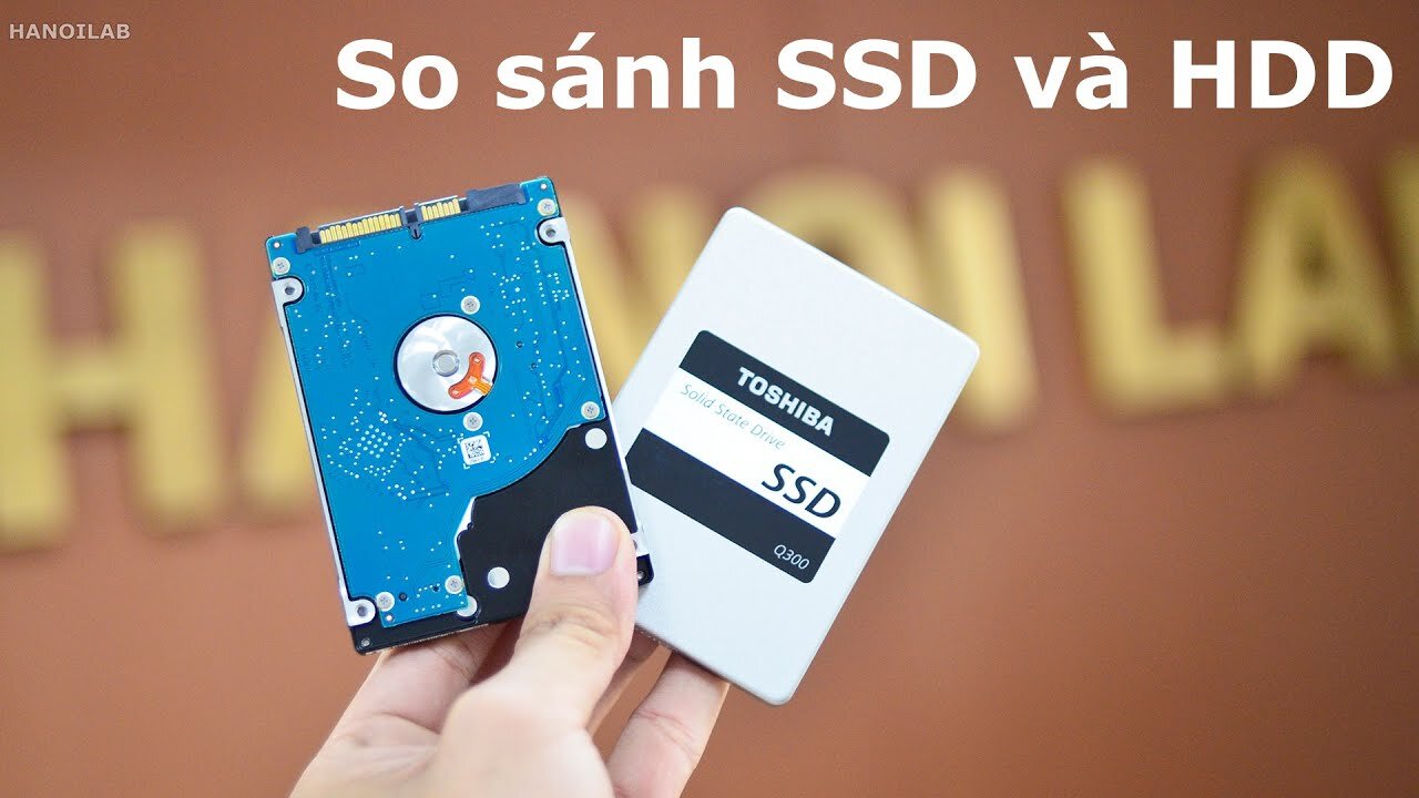 So sánh ổ cứng SSD với HDD