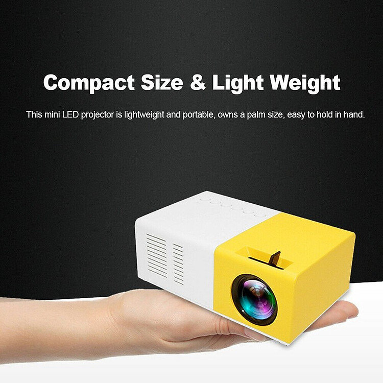 Máy chiếu mini LCD LED Projector PD300 cao cấp AZONE