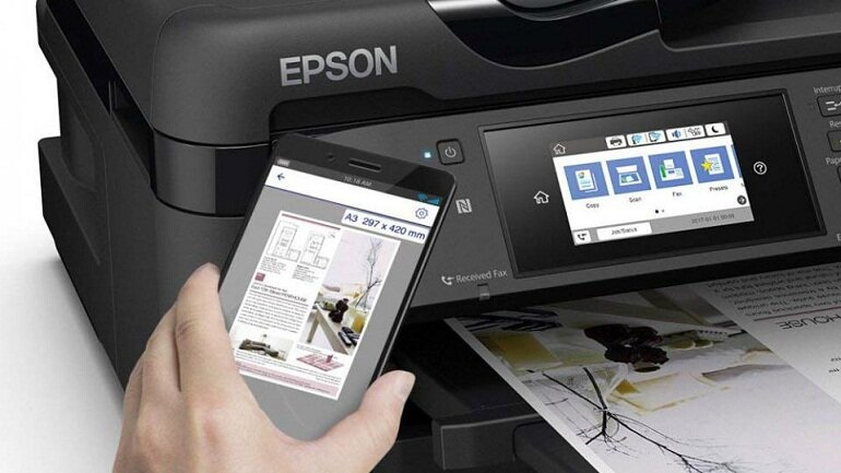 Kết nối của máy in Epson WorkForce WF-7710