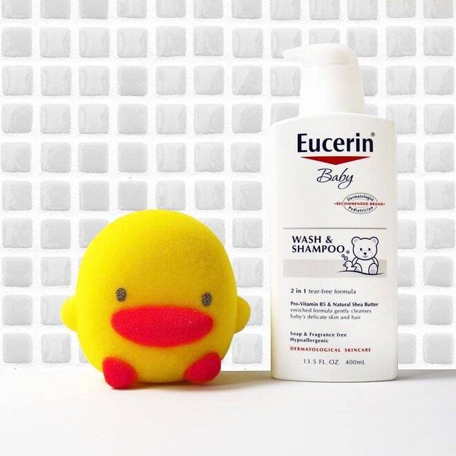 Sữa tắm gội Eucerin Baby