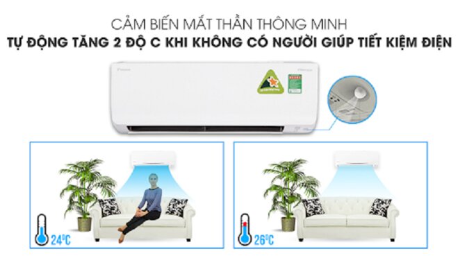 Top 7 điều hòa Daikin 1 chiều 18000BTU chất lượng tô điểm cho phòng khách nhà bạn 