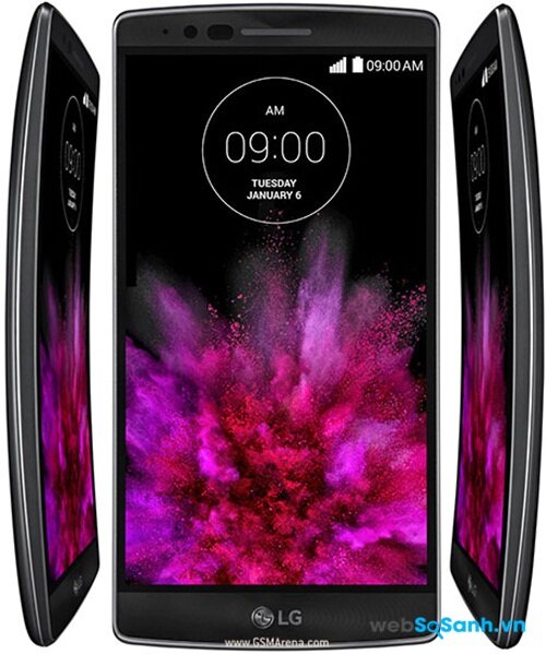  LG G Flex 2 ấn tượng bởi thiết kế cong