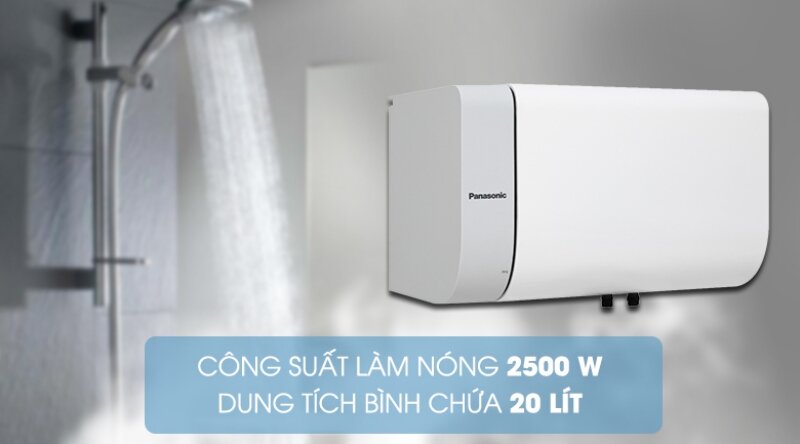 Tổng hợp 5 ưu điểm nổi bật của bình nóng lạnh 20 lít Panasonic DH-20HAMVW