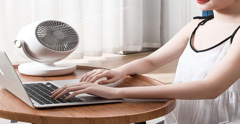 Sử dụng quạt tích điện Lydsto XD-ZMXHS02 bạn sẽ không có cảm giác ồn quạt tích điện Lydsto XD-ZMXHS02