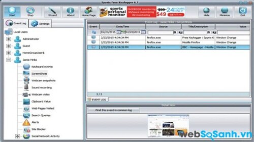 Spyrix Free Keylogger