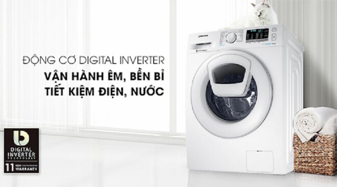  Vì sao bạn nên mua máy giặt Samsung cửa ngang 9kg cho gia đình