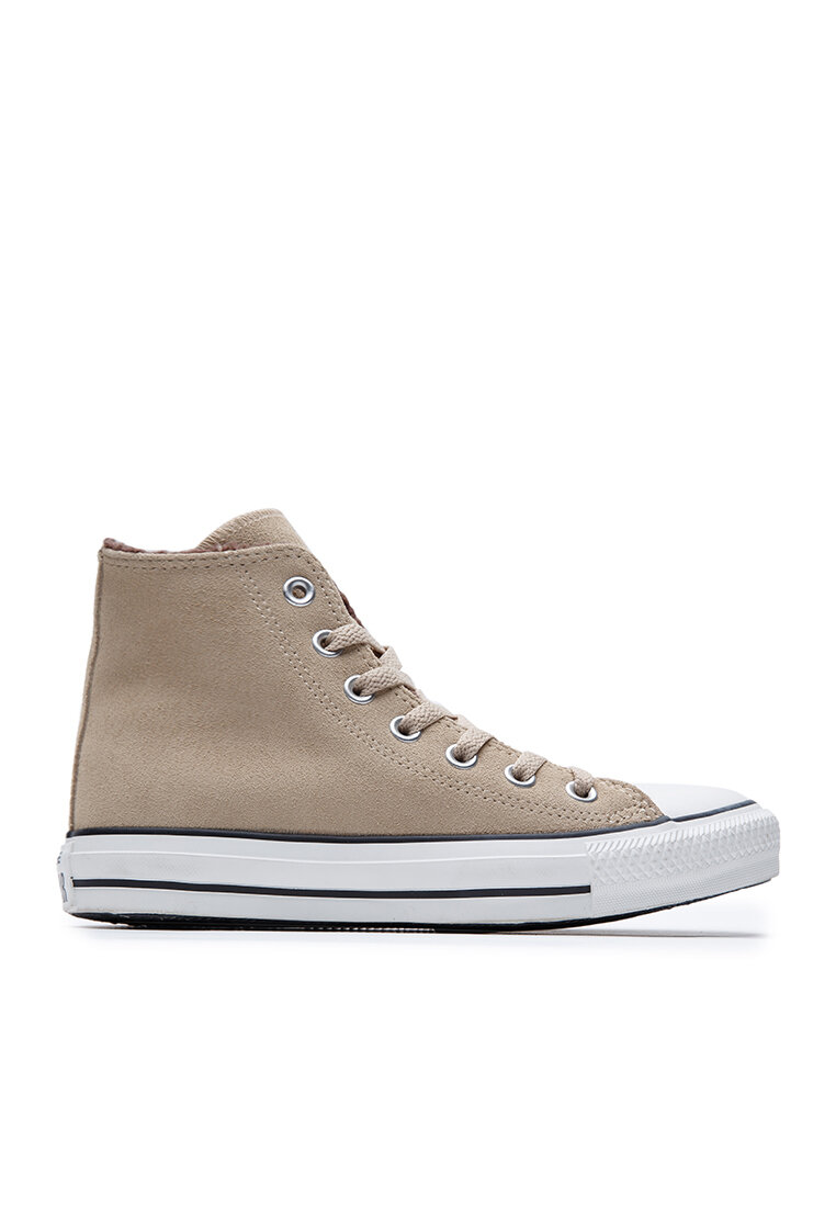 High-top Converse sneakers