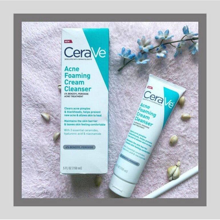 Sữa rửa mặt trị mụn Cerave Acne Foaming Cream Cleanser