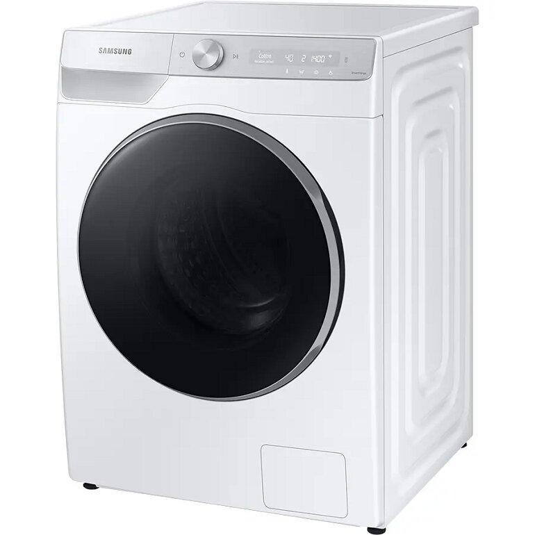 Máy giặt Samsung Inverter 10kg WW10TP44DSH có kích thước 850 x 600 x 595mm và nặng 67kg
