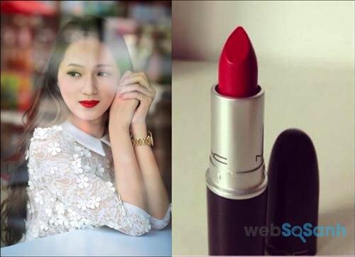 Đây là màu son MAC Ruby Woo cực quyến rũ và cuốn hút