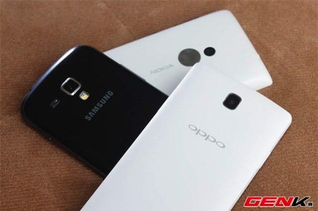 So sánh ba smartphone tầm trung giá tốt: Oppo Neo, Lumia 525 và Galaxy Trend Plus